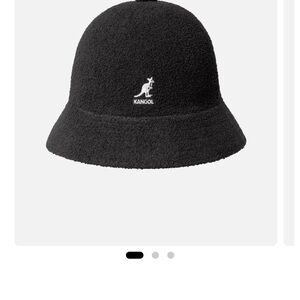 Kangol Black Bucket Hat